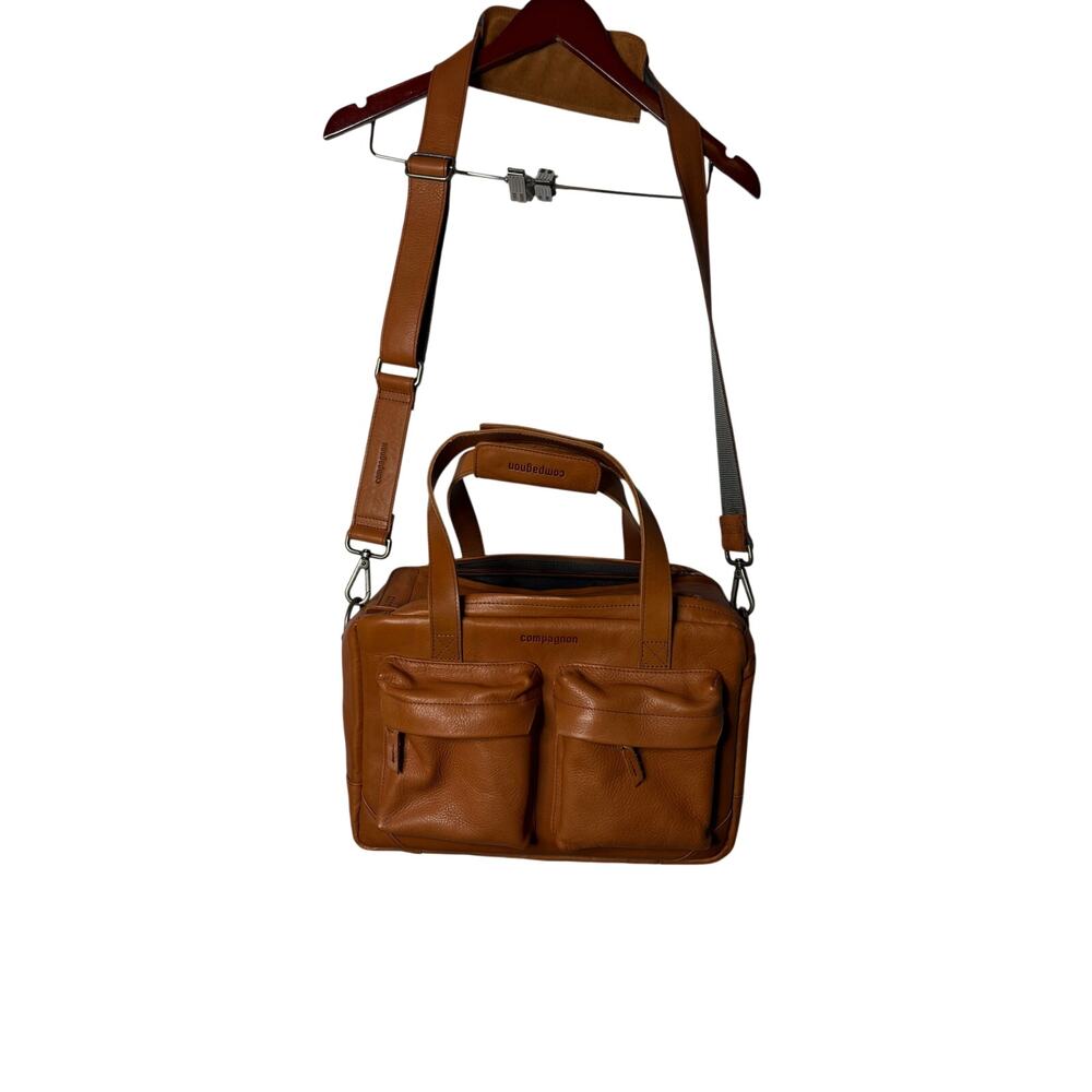 Compagnon Little Weekender Gen III soft leather light brown camera bag